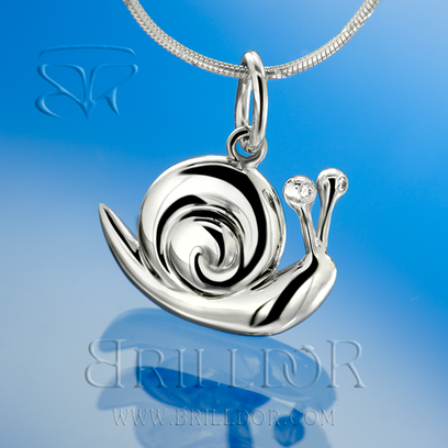 Snail pendant