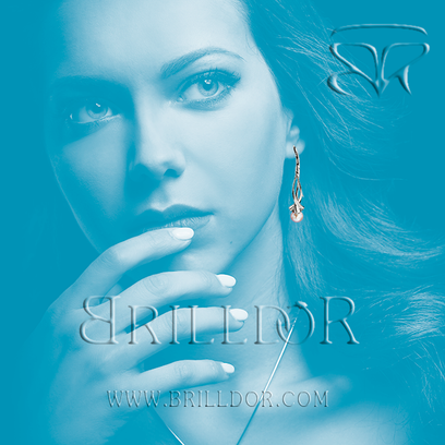 Whirlpool Twist R earrings