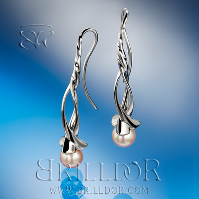 Whirlpool Twist R earrings