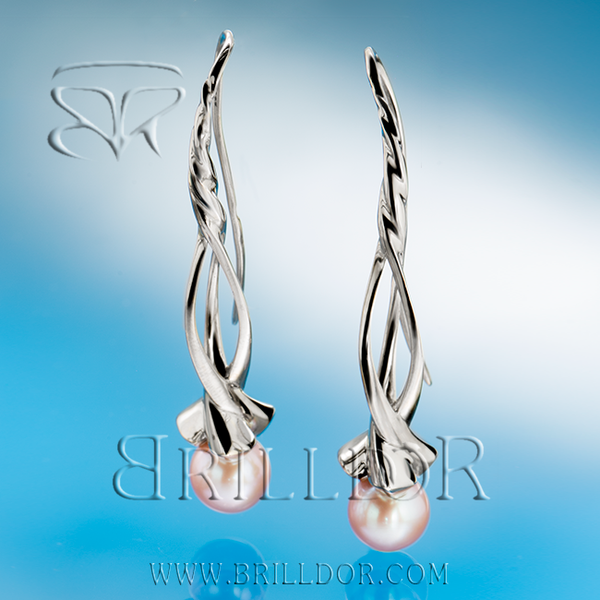 Whirlpool Twist R earrings