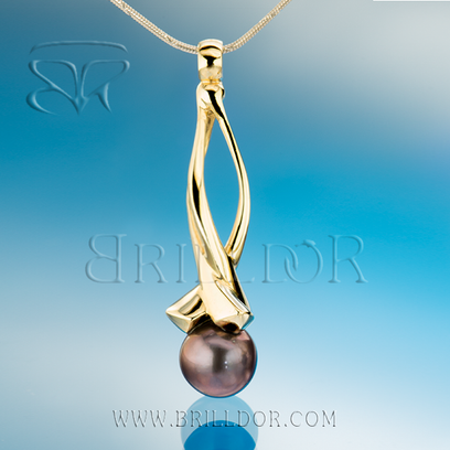 Whirlpool Twist Y pendant