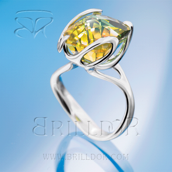 Muffin cocktail ring