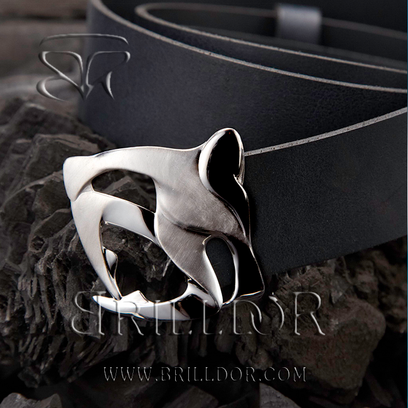 Ballet Earth belt buckle