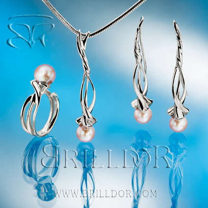 Whirlpool Twist Y earrings