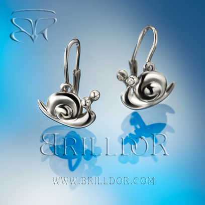 Snail earrings